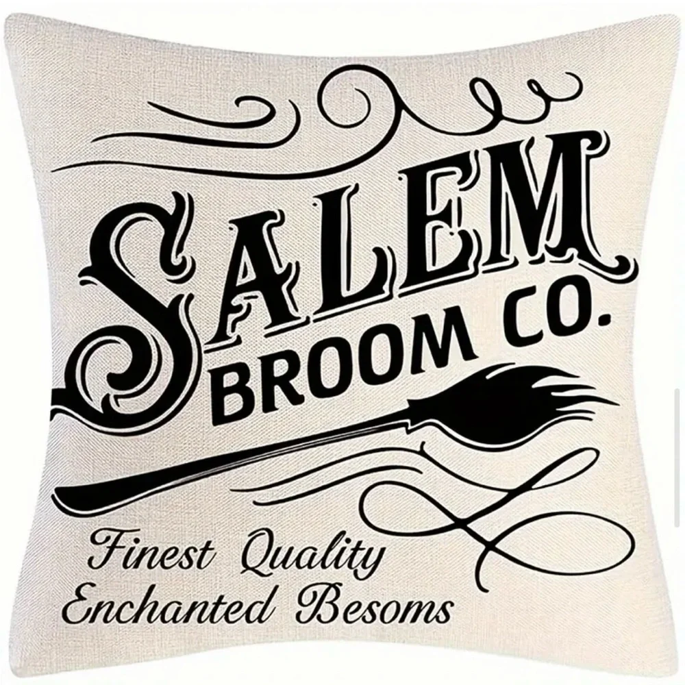 NEW-4 HALLOWEEN THROW PILLOW COVERS